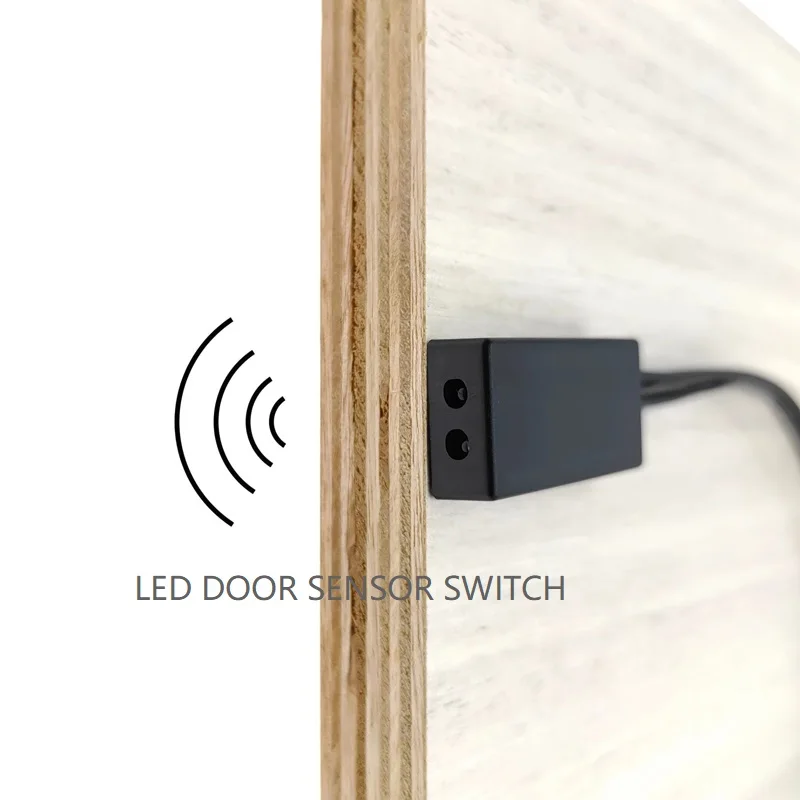 New Patented LED Ultra-Thin Cabinet Hand Sweep Sensor Switch 6A 72W DC12V24V Control Switch Hand Sweep Control DC Connection