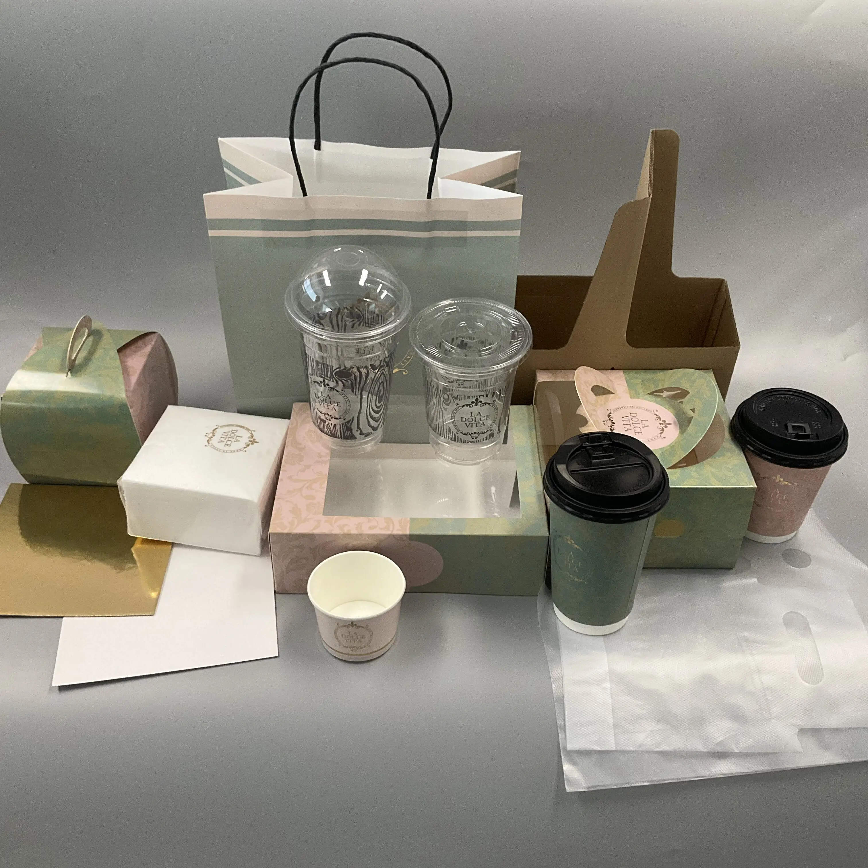 custom competitive price fast delivery 2024 hot sale china factory price 4 colors print personalized wedding paper cake box