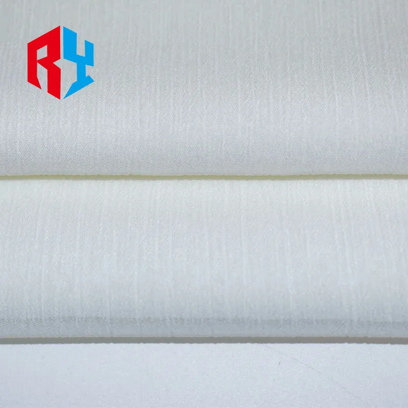 New Arrival 75D Premium Plain Chiffon Crepe Polyester Abaya Fabric 70gsm Woven Plain Chiffon Zoom Fabric for Muslim Cloth