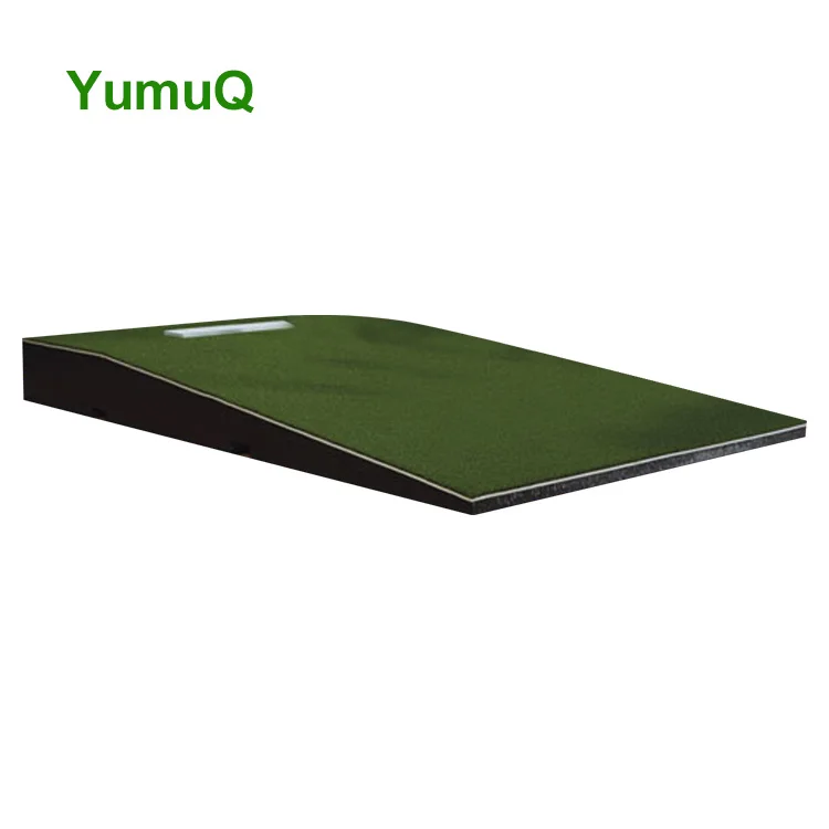 YumuQ PE Grass Waterproof Artificia Baseball Pitching Mound Home Plate for Outdoor/Indoor Training