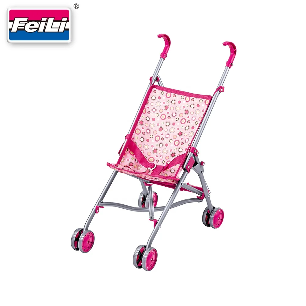 Fei Li Toys Hot Selling Toys Online INS Basic Umbrella Doll buggy for Promotion Toys Baby Doll Stroller