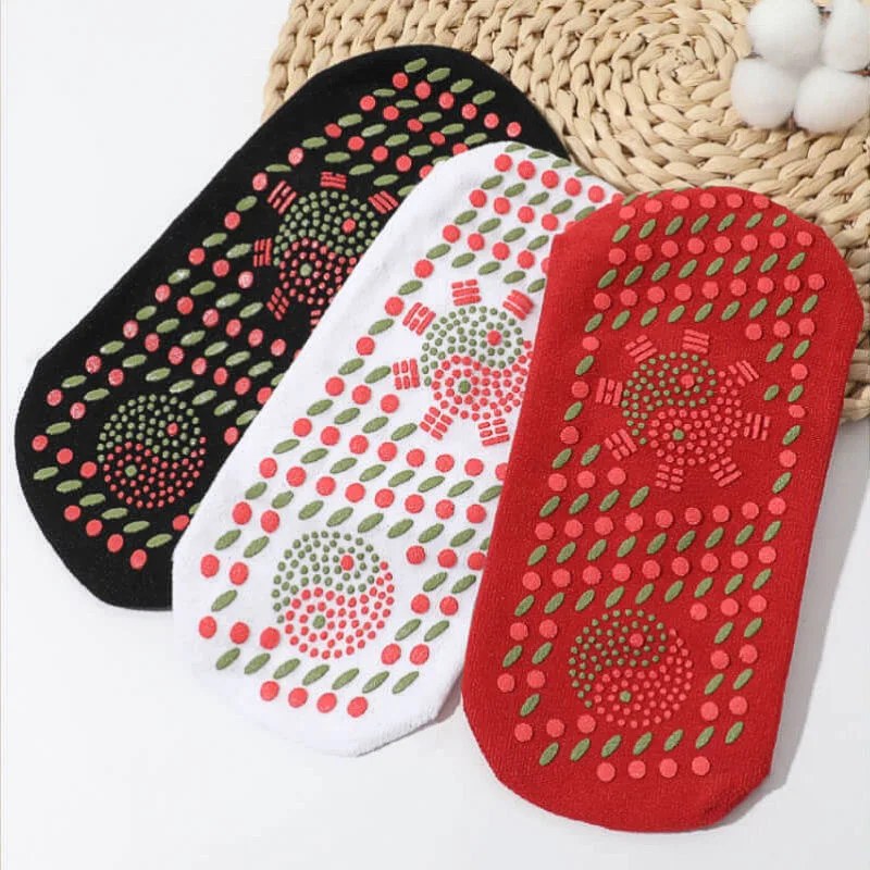 Christmas socks  Comfortable Breathable Unisex Cold Feet Warm Self Heating Socks Heated Socks