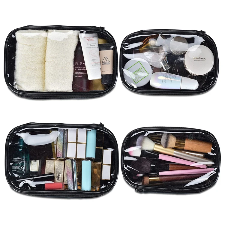 custom black dresser PU leather artist cosmetic backpack bag for makeup barber backpack