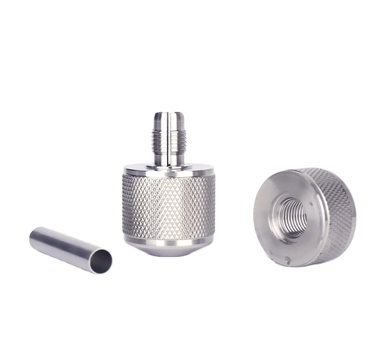 Factory supply high quality stainless steel self-locking handle Tattoo handle metal tattoo grips