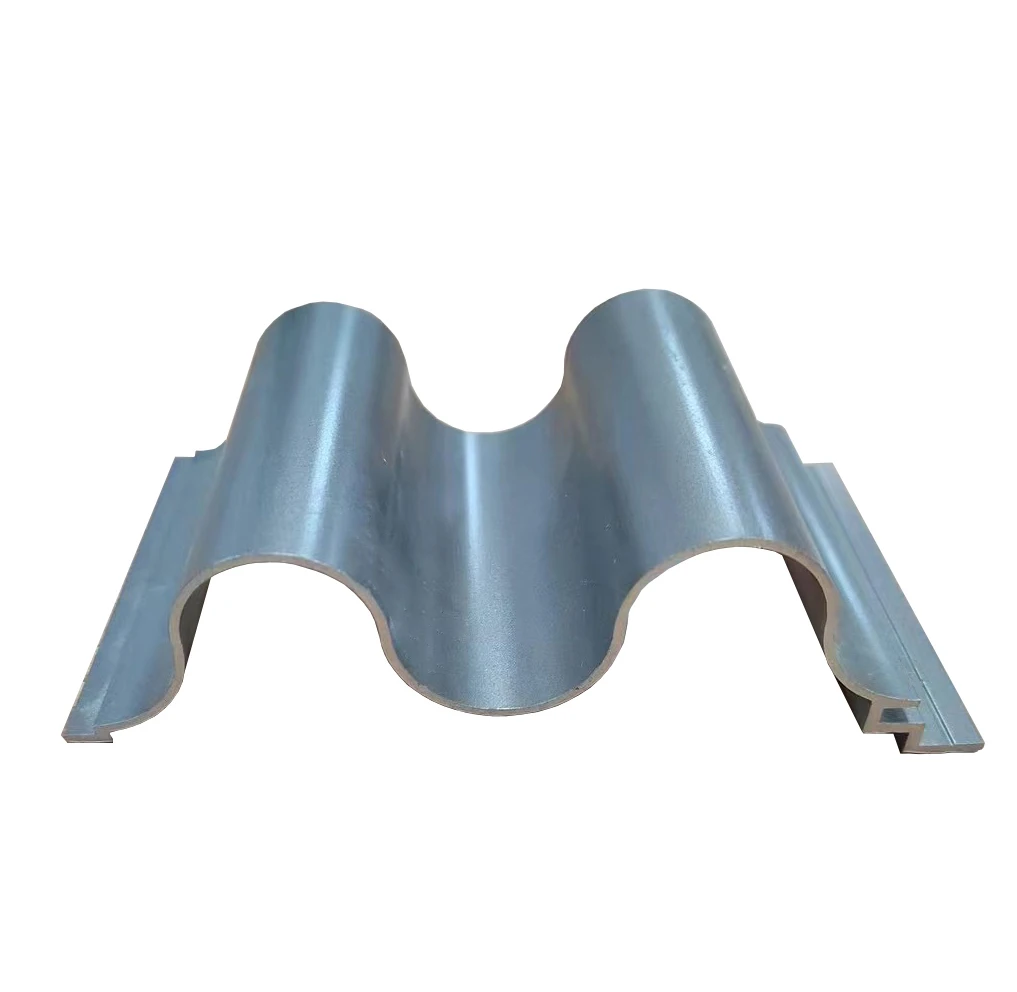 Aluminum Wall Cladding and Handrail Powder Coating Extrusions Profiles for Balcony and Deck Wall Panel Applications