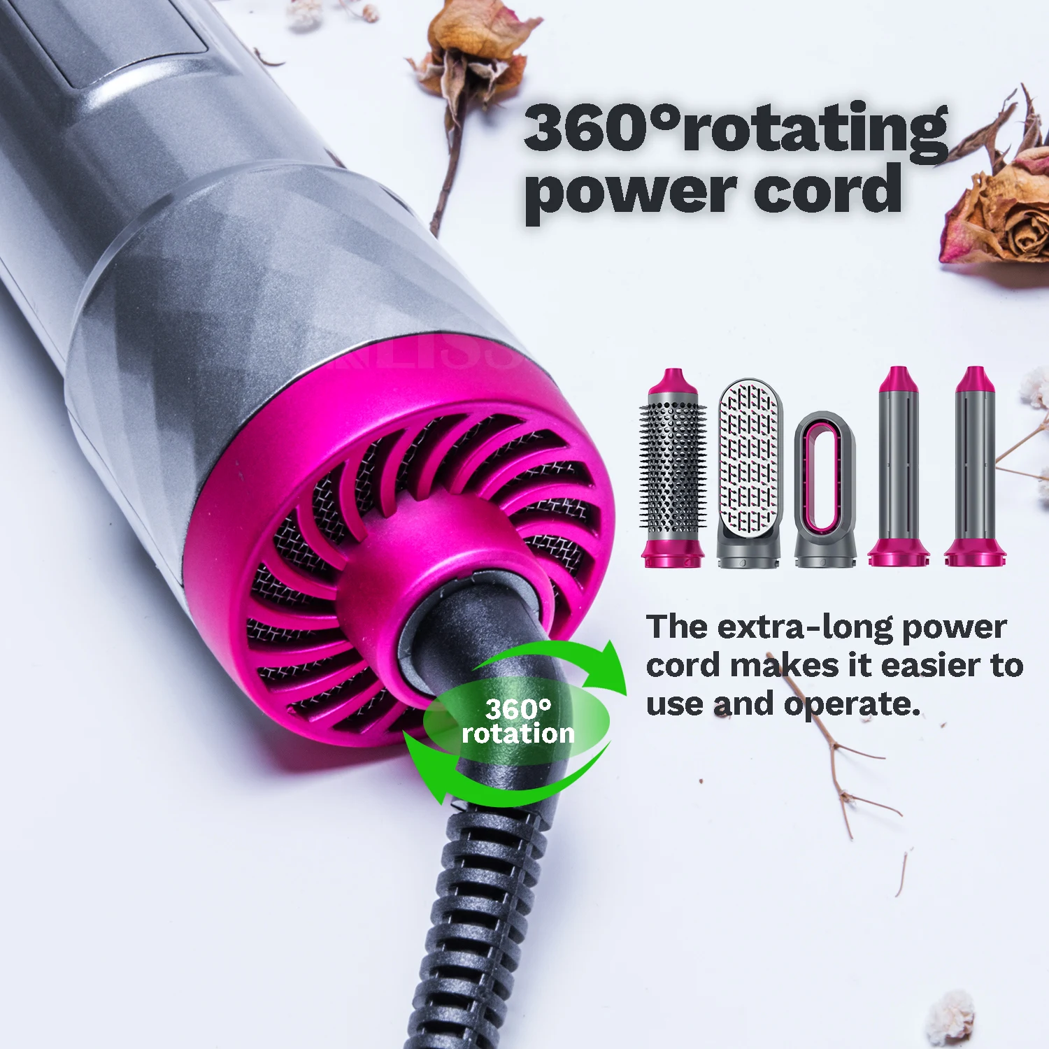 Wholesale 5 In 1 Hair Complete Styler Hair Dryer Hot Air Brush FlexStyle Air Styling Drying System