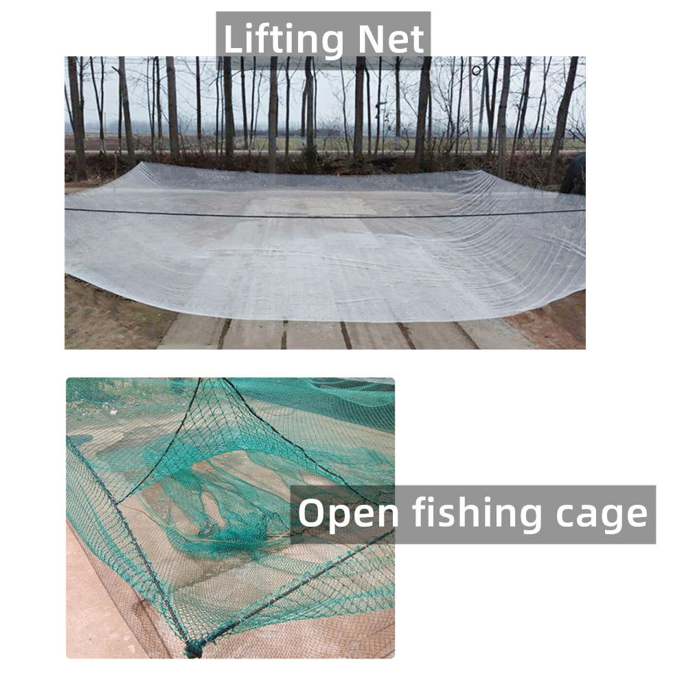 China high quality customized small big mesh Multifilament gillnets Purse seines fish cage net