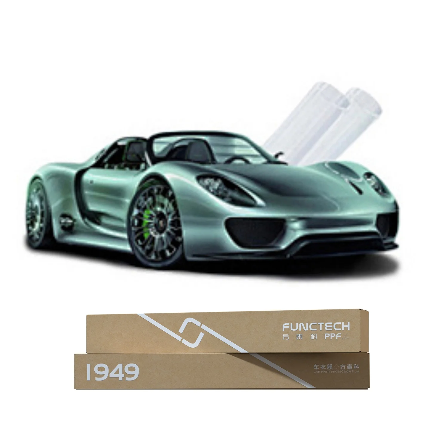 Free Sample High Gloss 8.5mil Base Film Thickness TPU Clear PPF Protection Film Glossy Car Wrap Protective Film