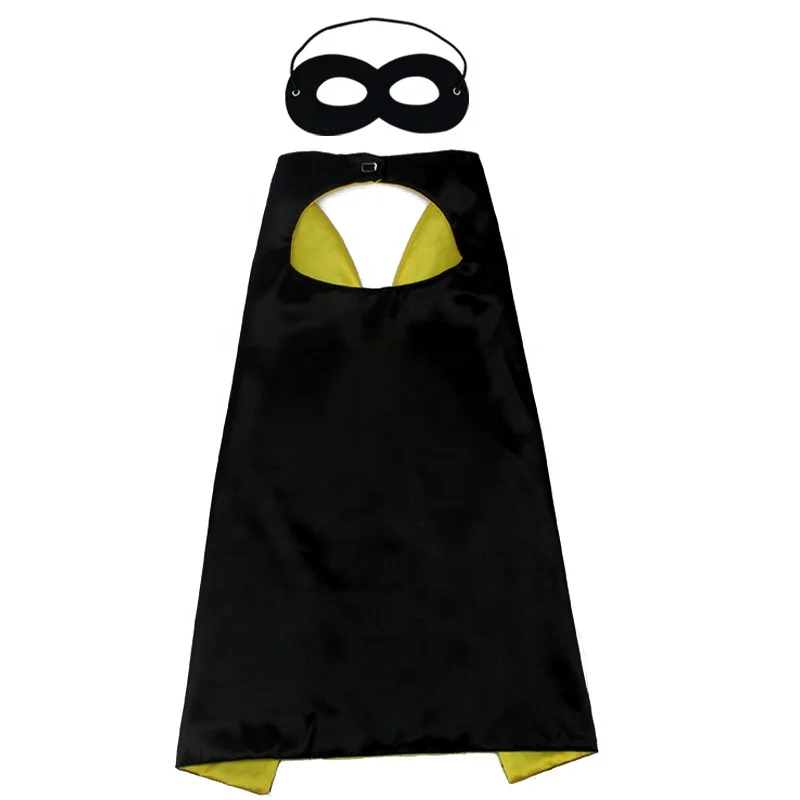
New Holiday Party Halloween Christmas Children Kid Superhero cosplay cape coat mask cloak 