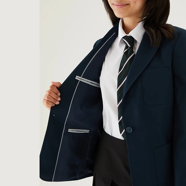 Custom Classic American Children Blazer Suit School Student Uniform Boys  Girls Uniform Blazer School Uniforms