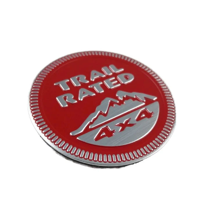 round Anti-Gold Plated Coin-Shaped Car Emblems Fashion Badge Pins in Metal Casting Technique with Die Cutting Printing