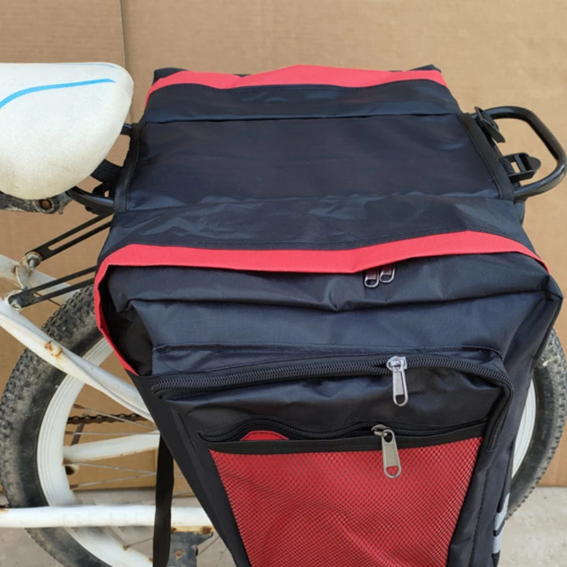 Multi-function Waterproof Mountain Road Bike Rack Rear Bags Seat Tail Carrier Trunk Double Panniers Bike Saddle Bag