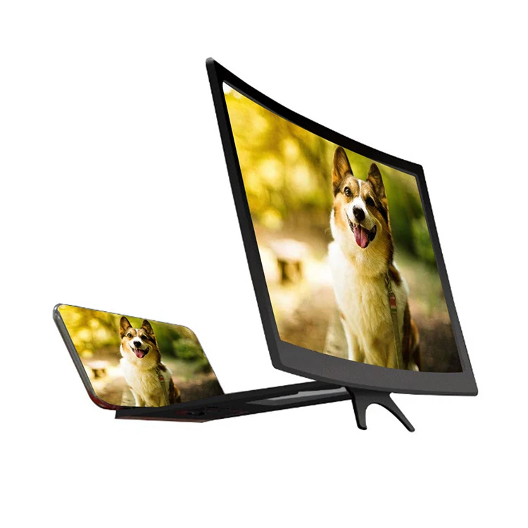 14 дюймовый мобильный телефон изогнутый HD экран усилитель