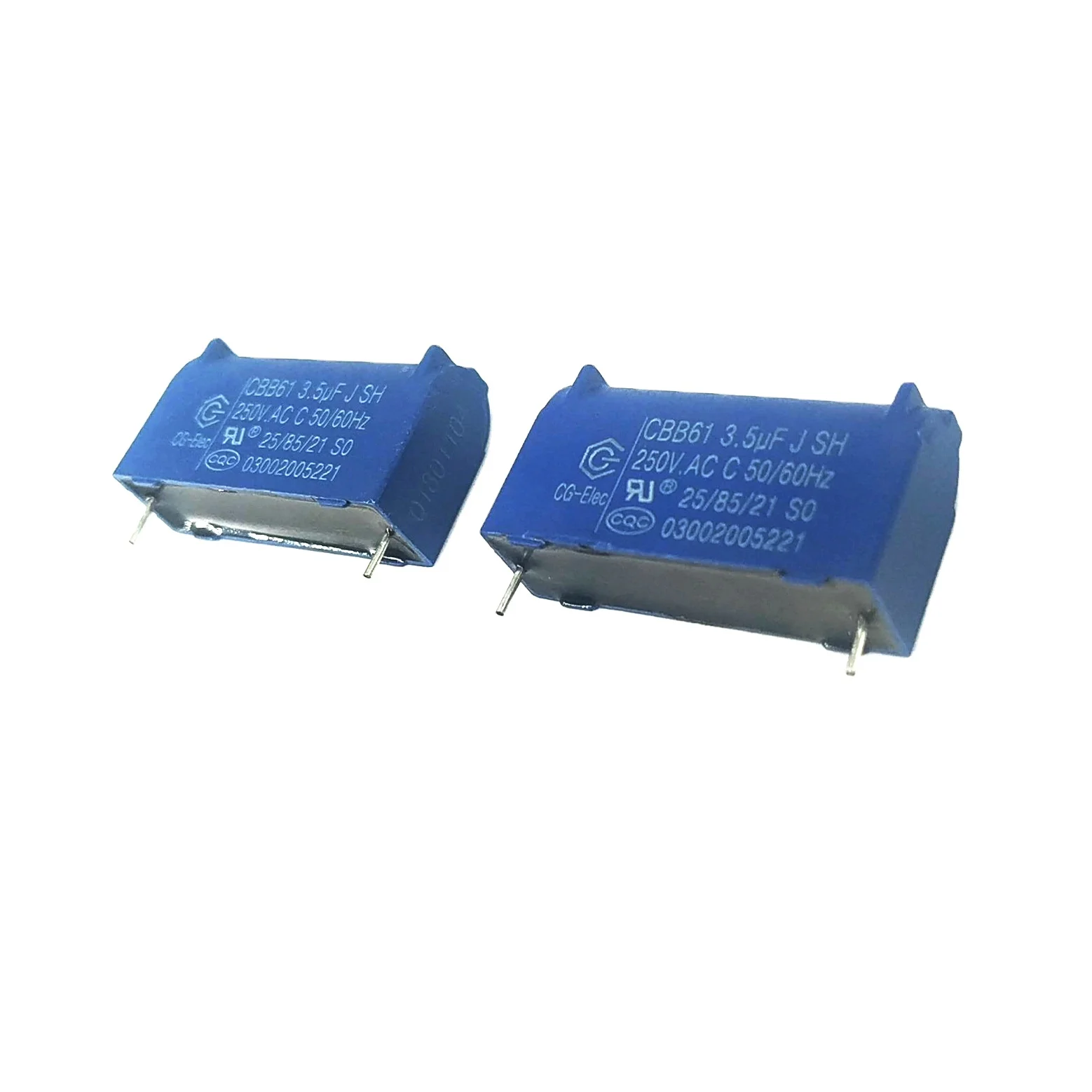 Pin пленочные конденсаторы cbb61 3,5 мкФ 250vac
