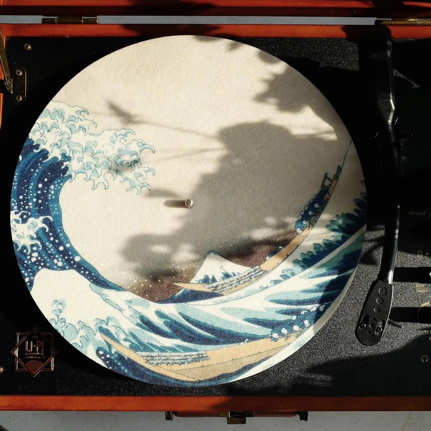 12 Inch felt Turntable Mat Slip mat for Vinyl LP Record Player Anti Static Turntable Platter Slip Mat for turntables