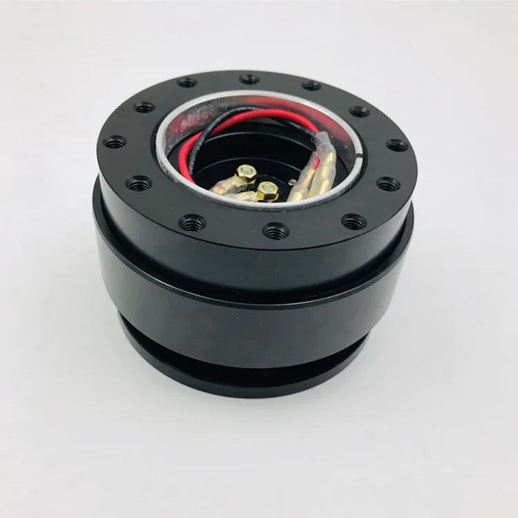 Universal Car Sport Steering Wheel Aluminum Steering Wheel Snap Off Quick Release Hub Adapter Boss kit