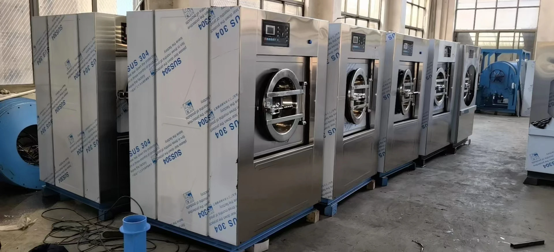 Стиральная машина для тяжелых условий эксплуатации 15-100 кг коммерческий аппарат стирки сушилка