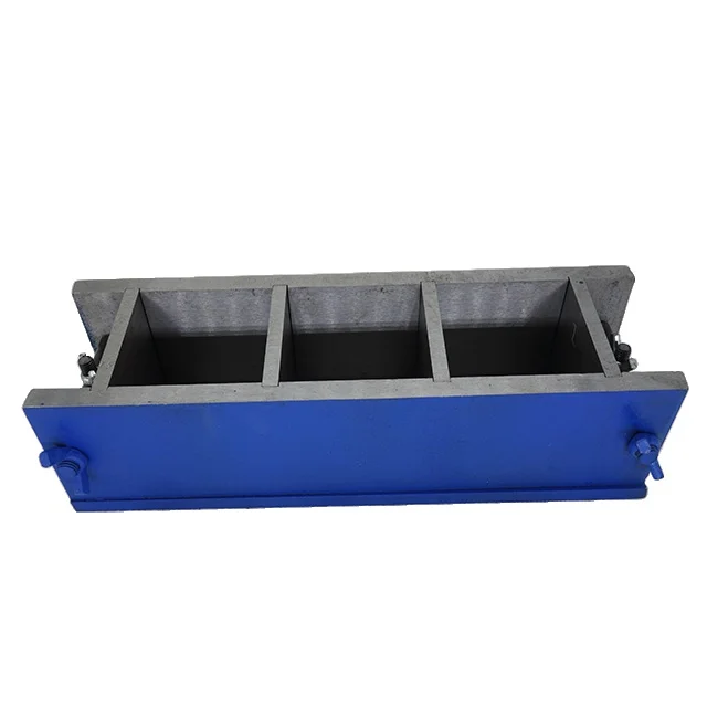 50x50x50 Prism mould determination of drying shrinkage steel mould  casting concrete blocks