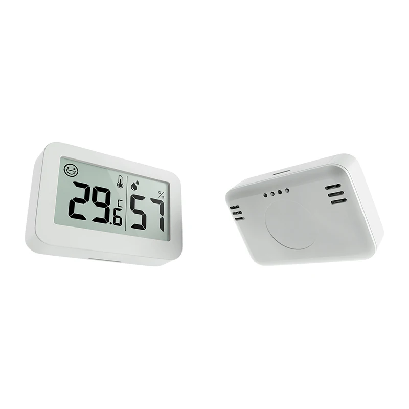 Mini Outdoor Lcd Digital Thermometer Hygrometer Fridge Freezer Temperature Humidity Meter With Battery