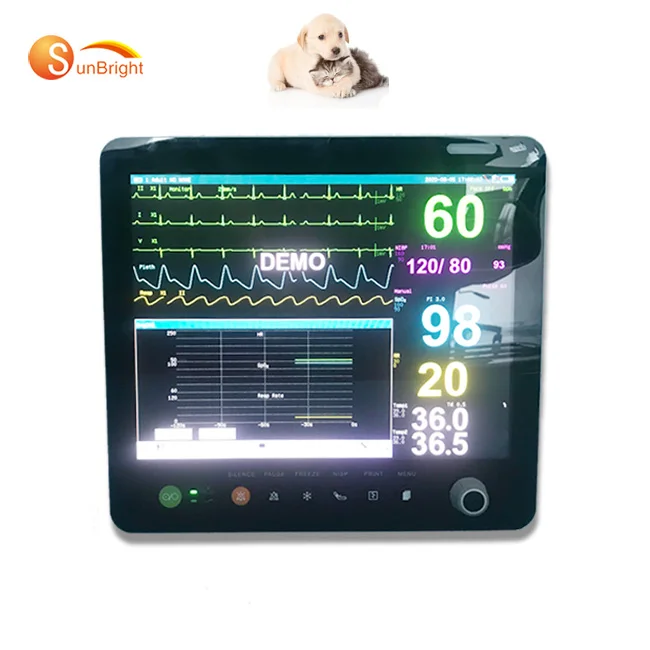 hot selling portable veterinary vital sign vet monitor medical device