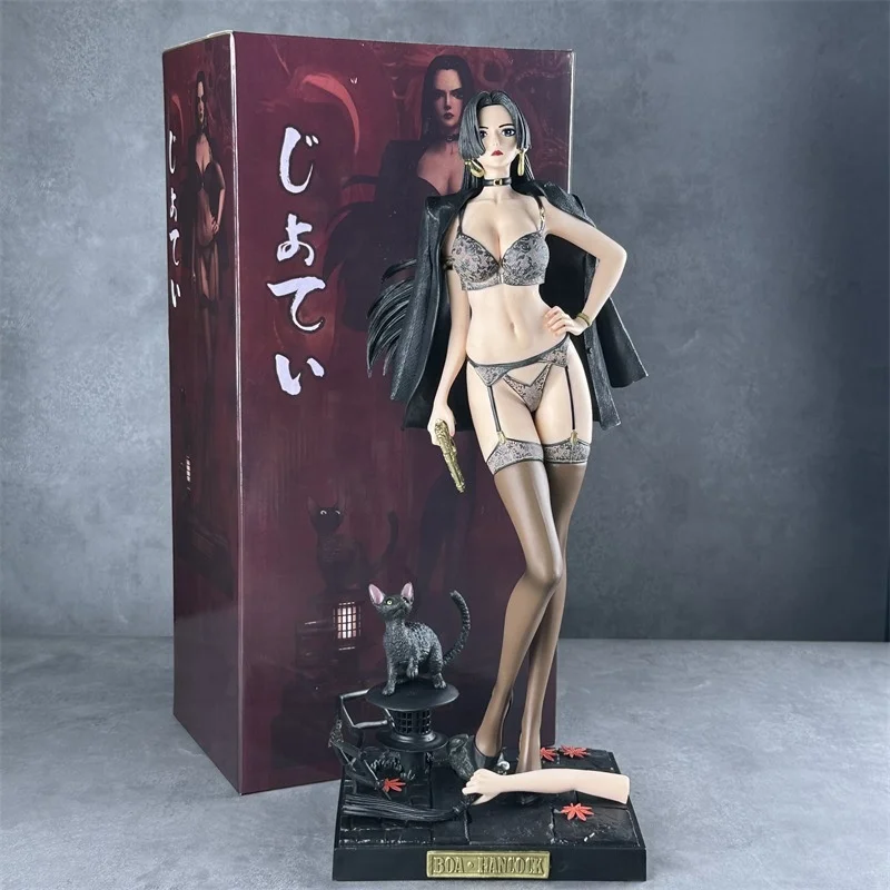 45cm One Pieces Anime Sexy Boa Hancock Figure Decoration Collection Statue Model Toys