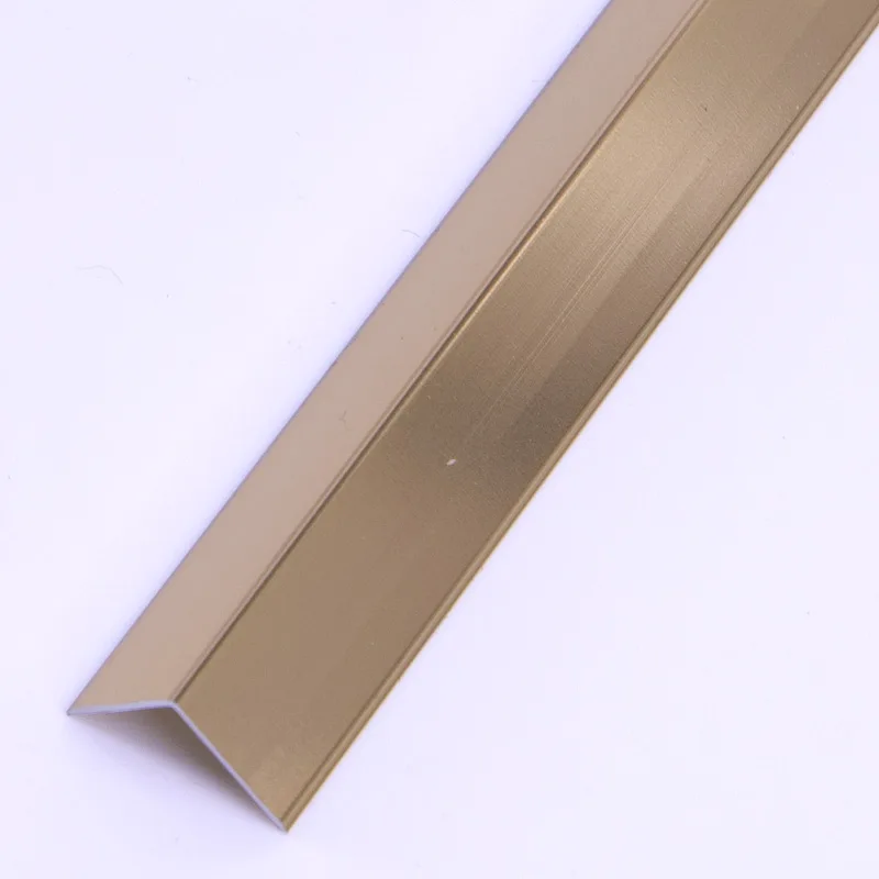 Foshan FSF Decorative Special Extruded Aluminium Profile Polished Chrome Floor Aluminum Ceramic Tile Trim For Furniture