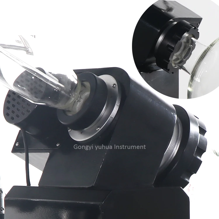 YUHUA 50 litre rotovap steam distillation herb essential oil distiller industry rotary evaporator 50l