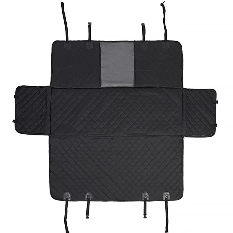 Luxury Wholesale Dog Car Seat Protector Covers Waterproof Pet Car Seat Cover With Mesh Window