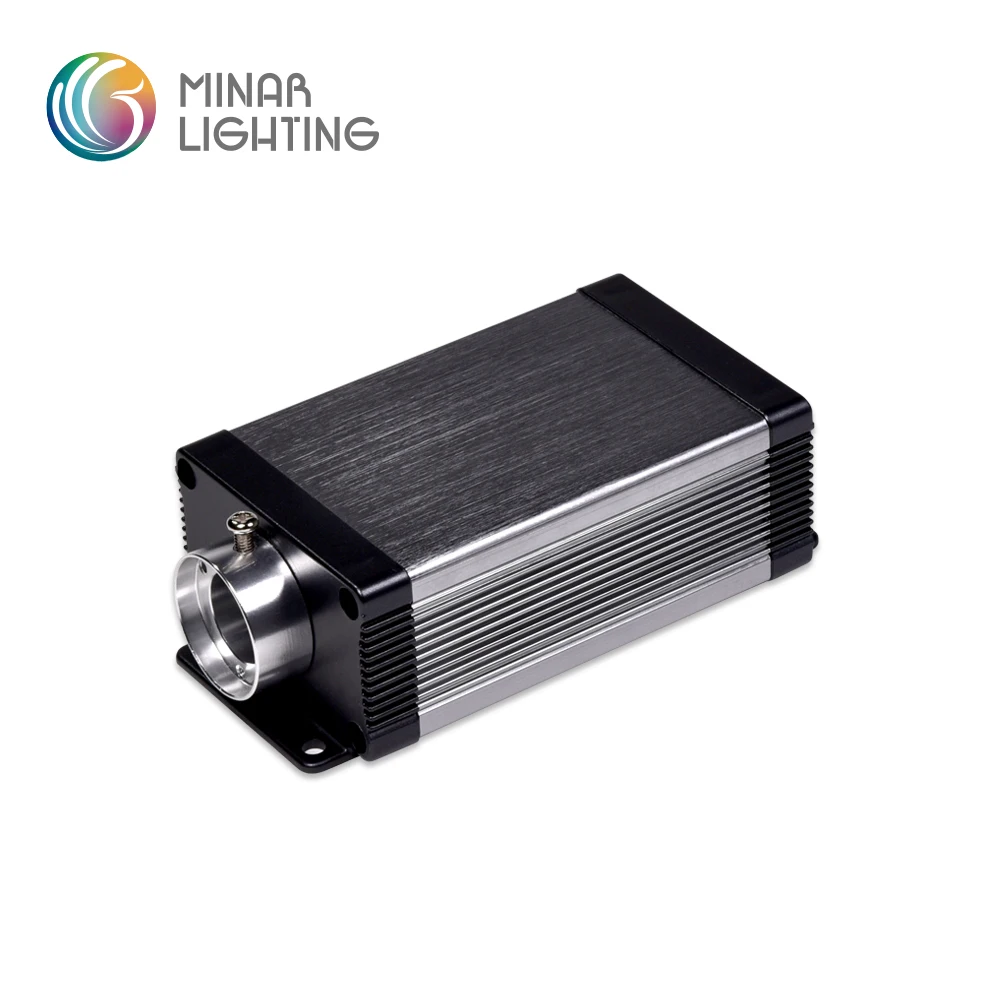 China manufacturer RGB colors 9W 12v led fiber optic light kit
