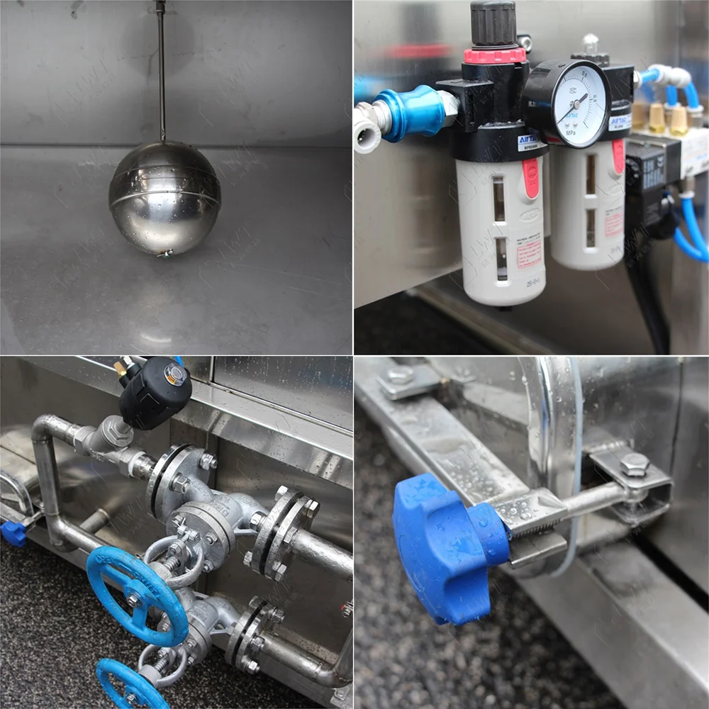 LWT Professional Basket Washing Machine Central Kitchen Plastic Turnover Basket Cleaning Equipment