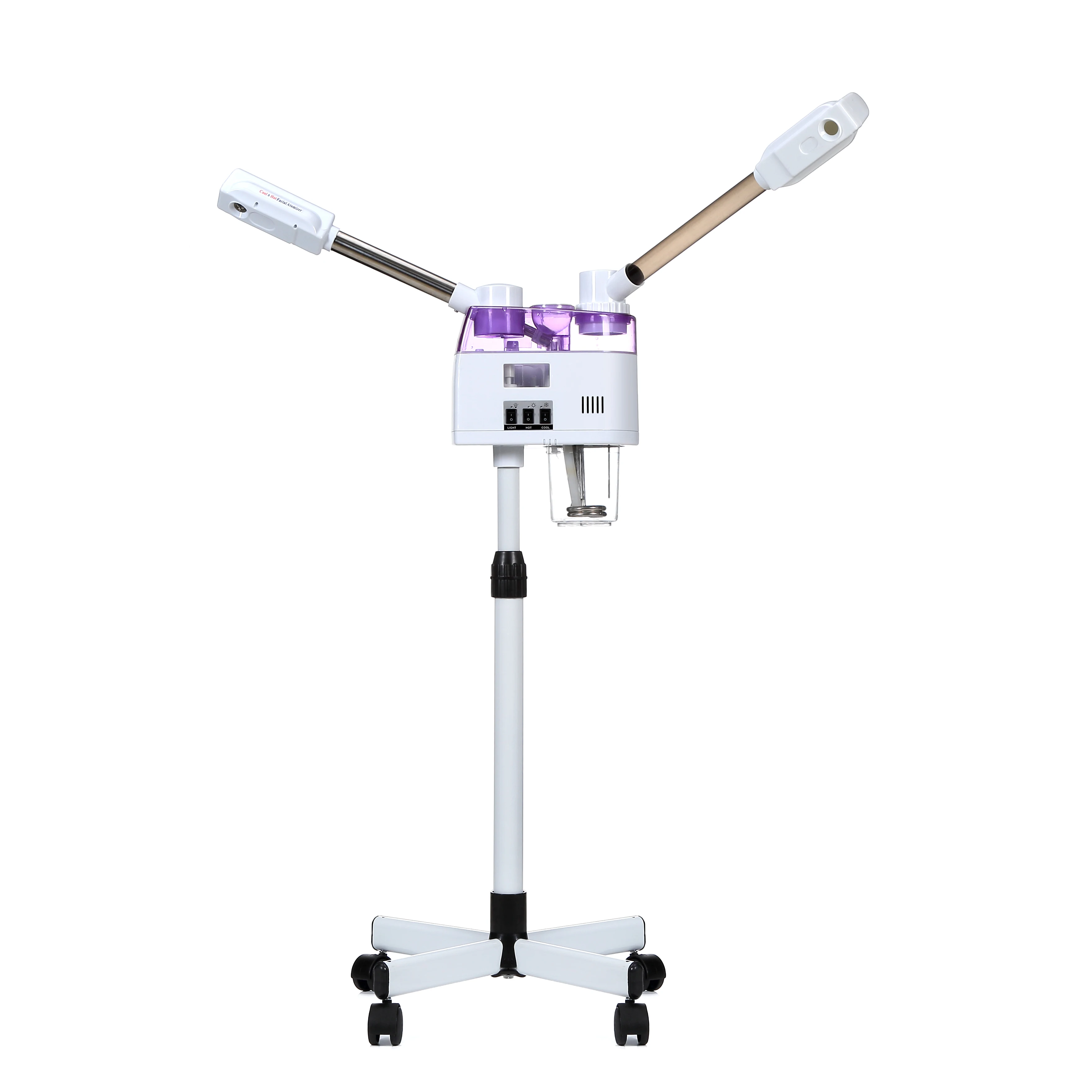 Exclusive for beauty salons hot and cold facial steamer  good quality vaporizer Nano facial beauty salon equipment