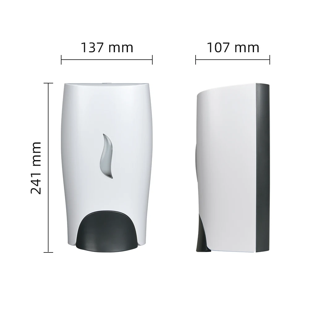 Adjustable dose hospital ABS plastic gel hand sanitizer dispenser Wall Mount liquid Soap Dispenser automatic soap dispenser