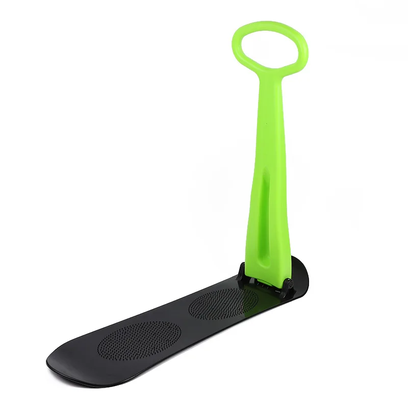 Outdoor Sport Thicken Kids Ski Adult Snow Sled Sledge Sleigh Grass Plastic Sand Slider Winter Luge Snowboard
