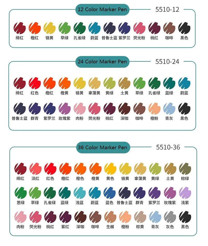 36 цветов набор акриловых красок маркер для белой доски арт канцелярских принадлежностей акриловый маркер для белой доски Набор для рисования