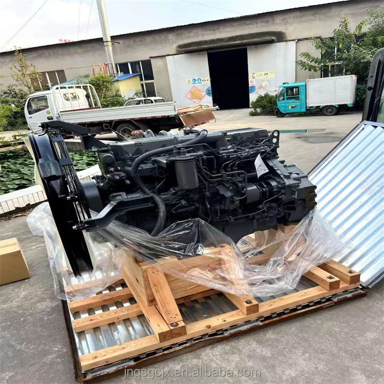 Excavator Engine Assembly Five Ten Ling 6HK1 Direct Injection EFI Engine Assembly