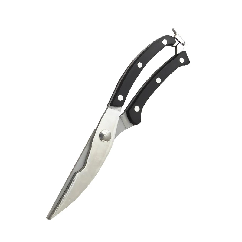 Powerful multifunction poultry shears with magnetic refrigerator holder kitchen scissors kitchen shear