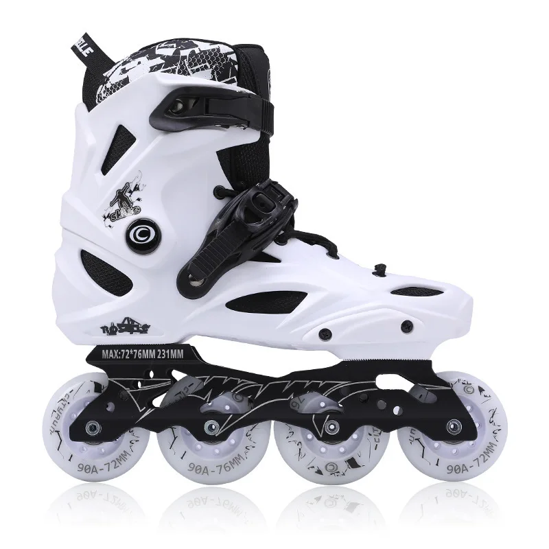 2024 Fashion new adult inline roller skates for men and women fancy roller skate luminous beginner adult roller skate shoes