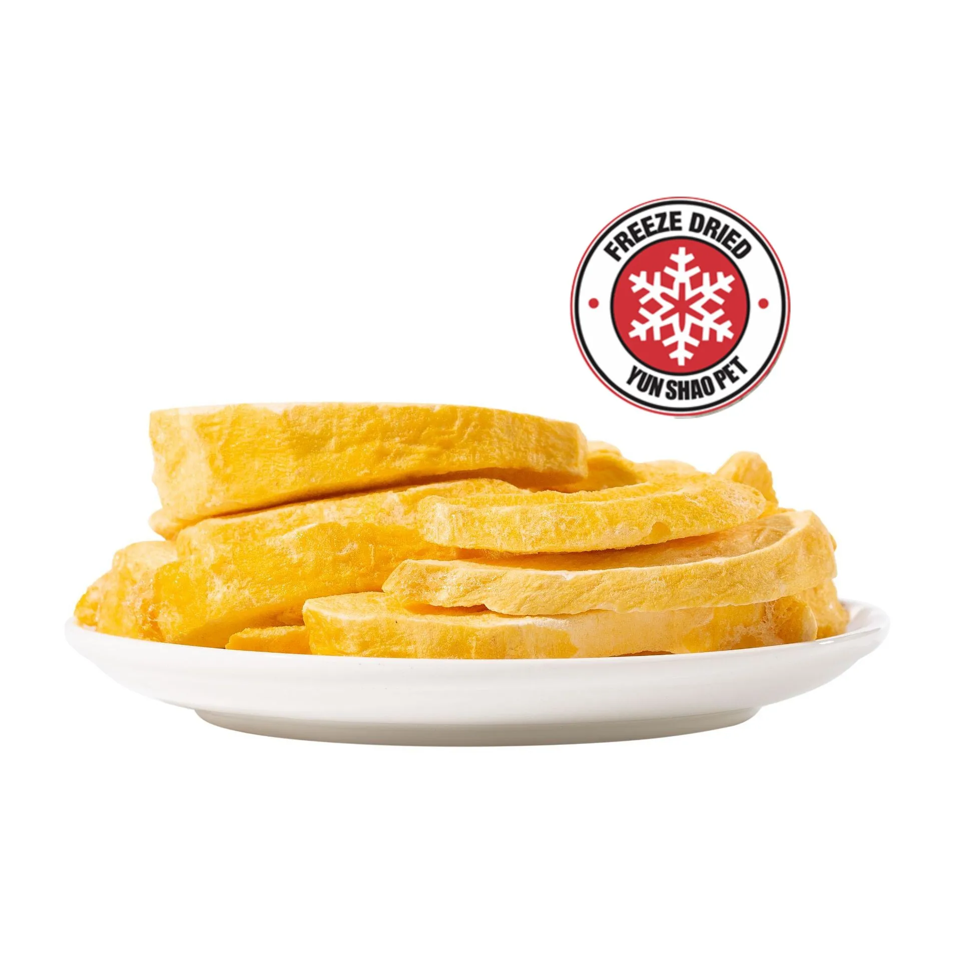 OEM  100% natural freeze drying fruit vegan dog treat MANGO wholesale in bulk and OEM packing