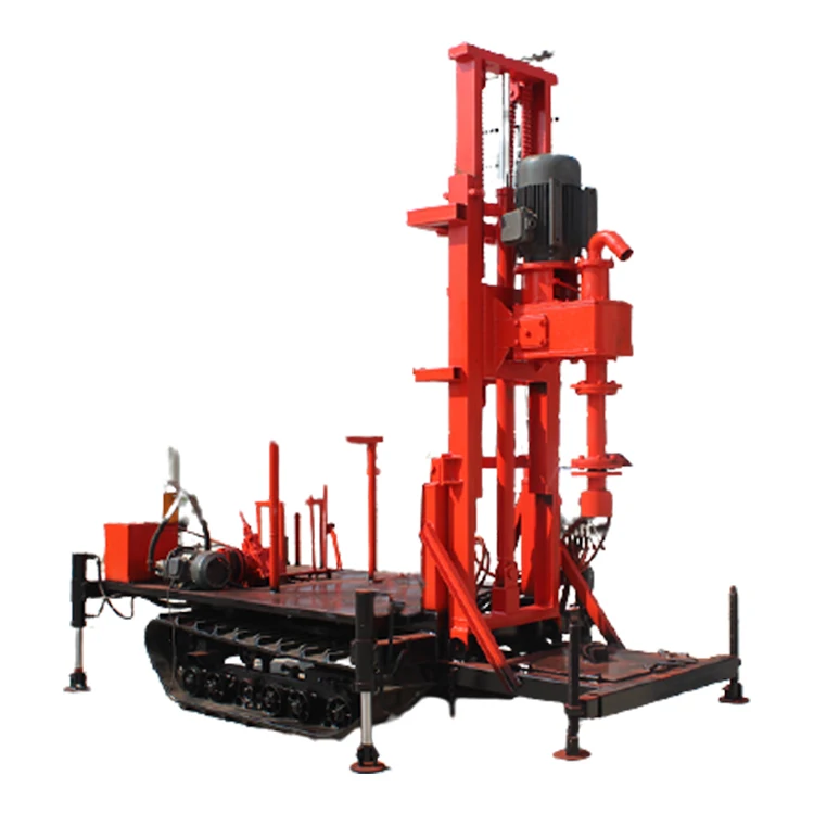 Fish Farming Equipment Small Deep Water Well Drilling Rig Equipment 200 Meters Hydraulic Water Well Drill Rig for Sale