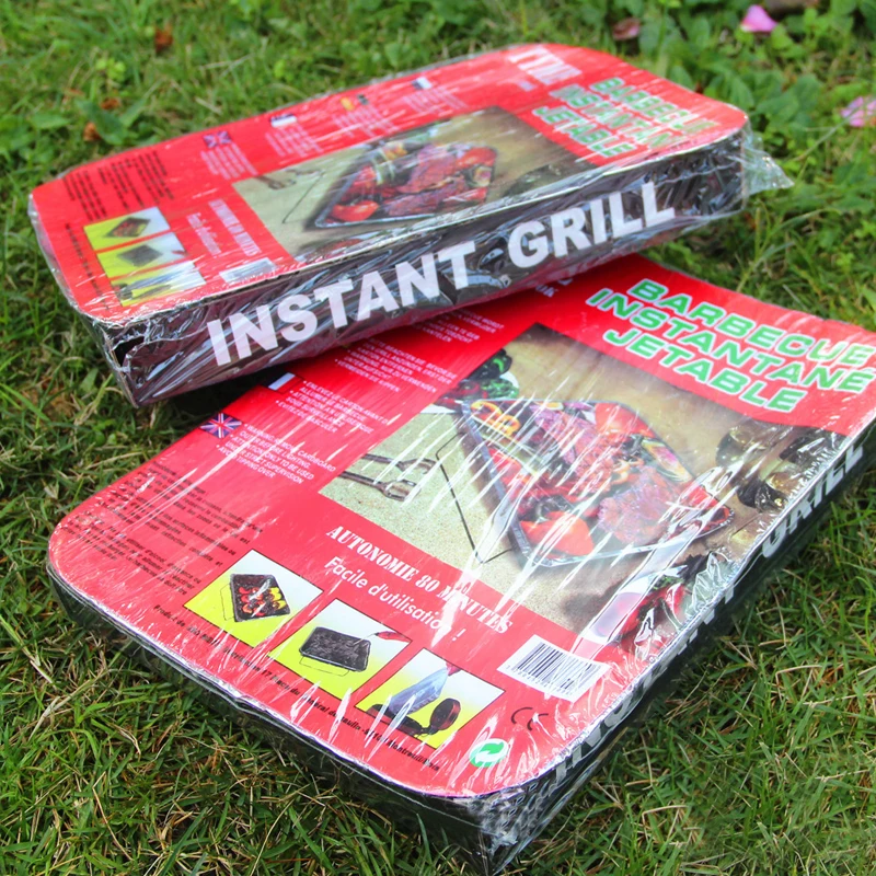 Disposable Instant Outdoor BBQ Brill Drip Pan BBQ Grill Disposable foil Tray