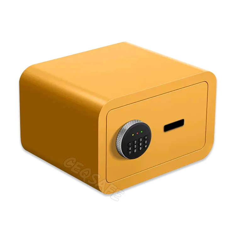 CEQSAFE High Quality Electronic Digital Fingerprint Safe Deposit Box Mini Safe For Hotel Office Room