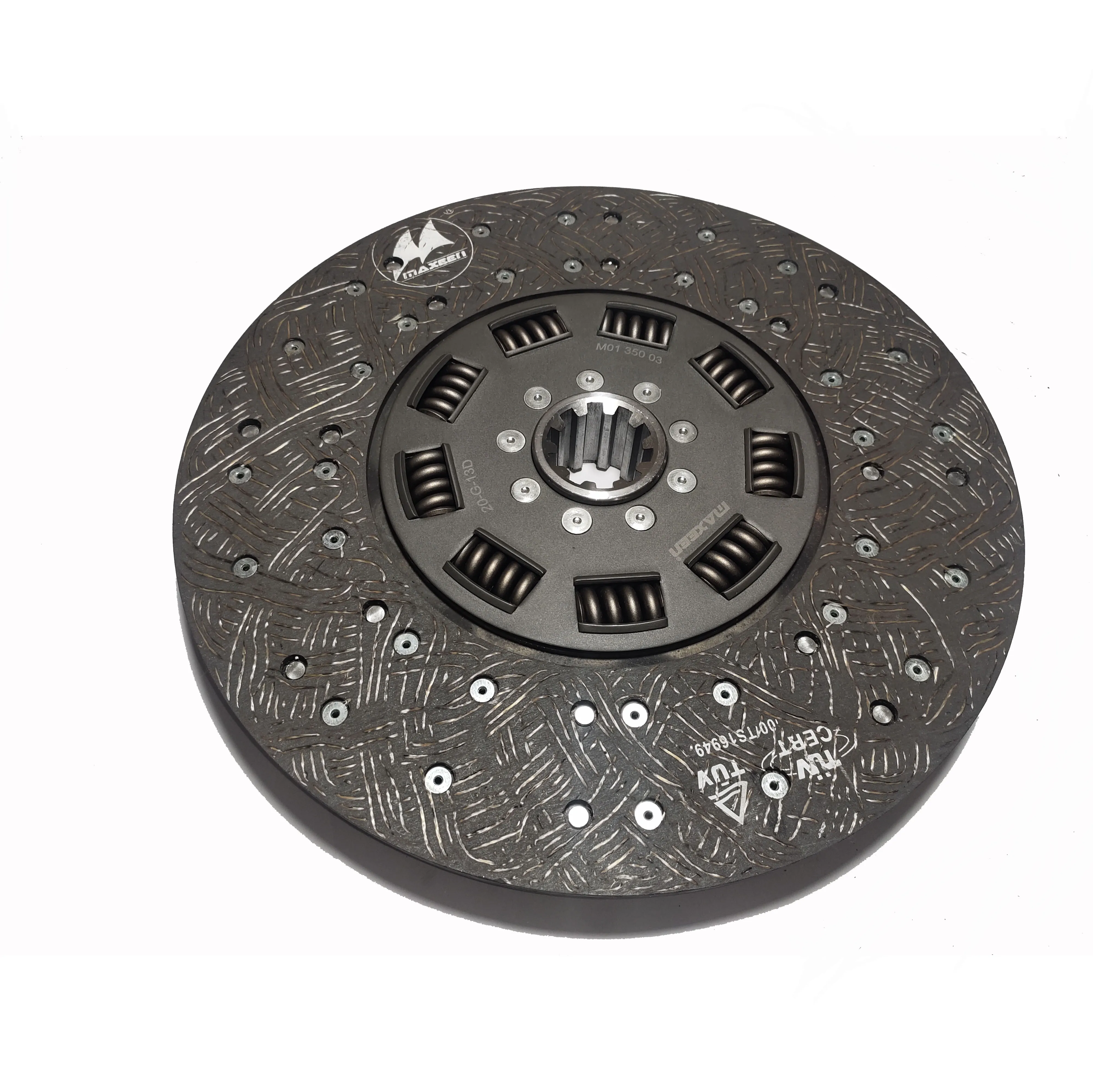 Clutch Disc 1861 787 034 Size 350mm suitable for Mercedez-Benz with Maxeen No. M01 350 03