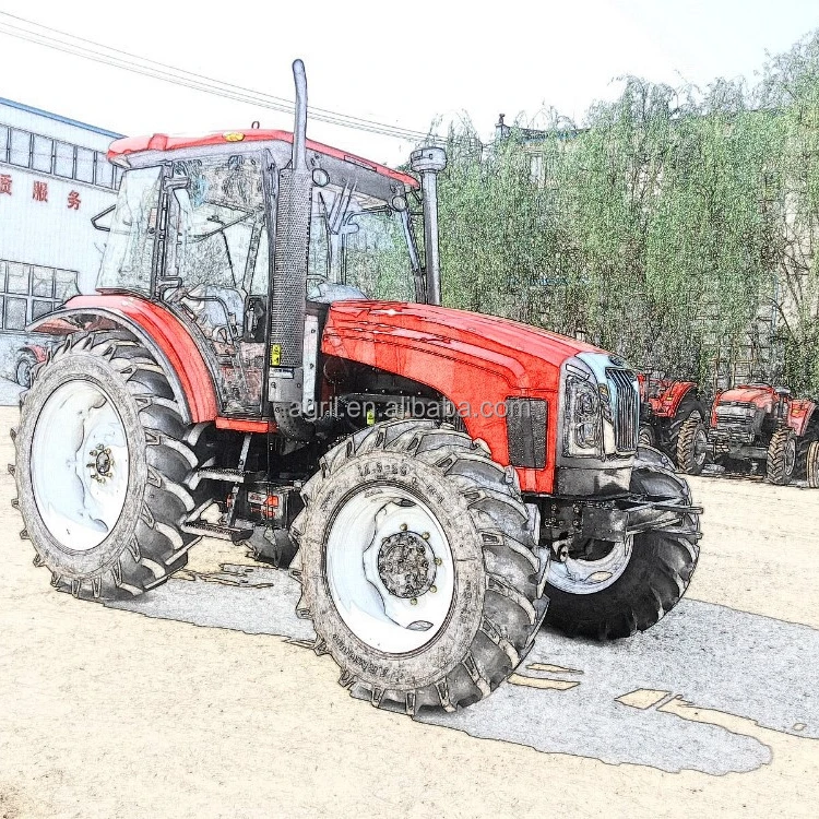 new design hot sail farm tractor 604 ,60Hp 4 WD, use YTO,DEUTZ, PERKIN engine,fitted with front end loader