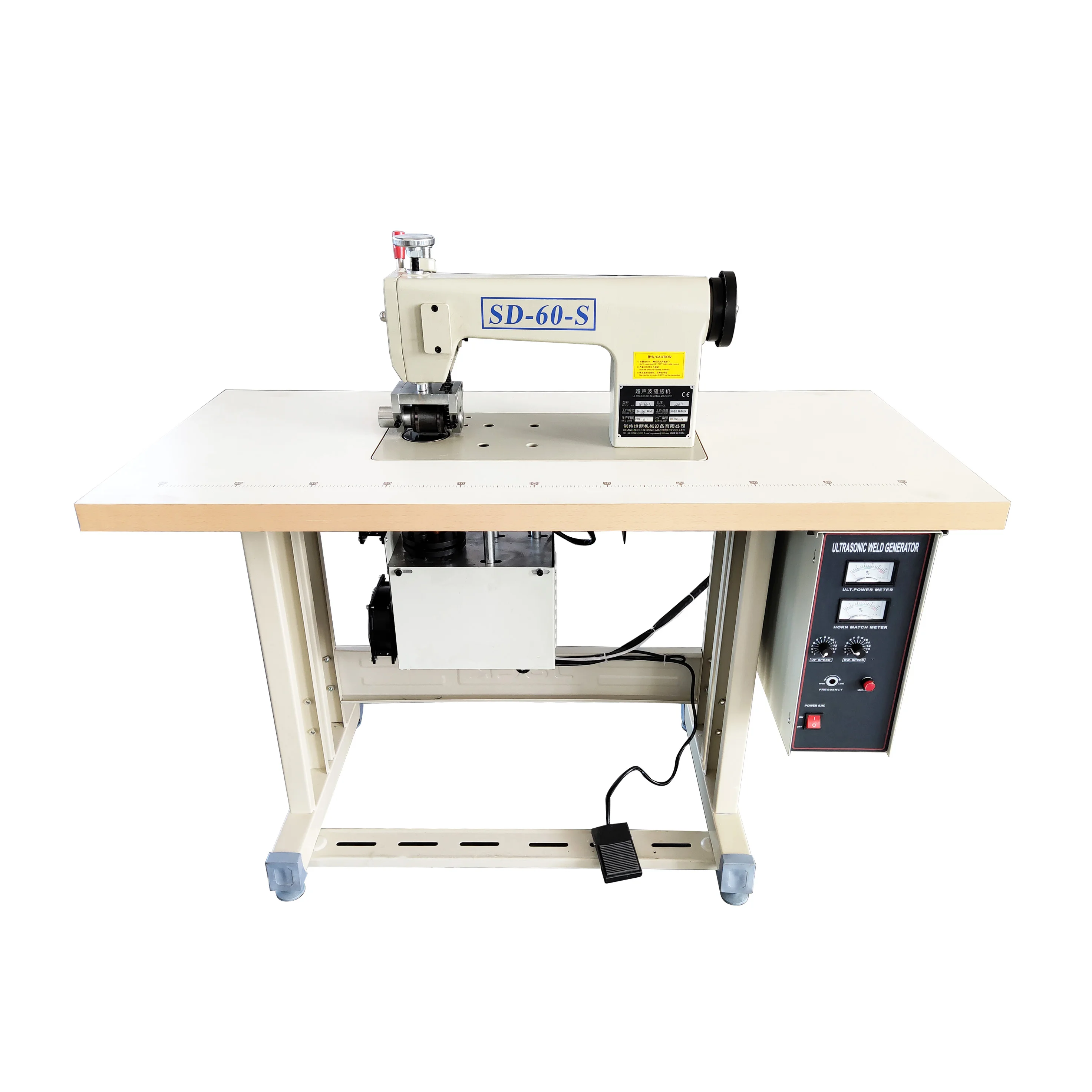 Customized Roller Lace Pattern Ultrasonic Sewing Machine SD-60-S