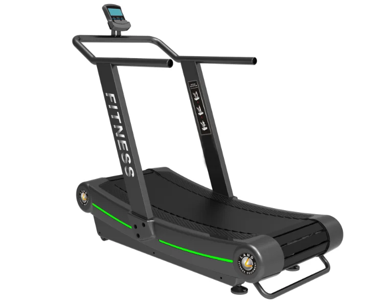 China self-powred woodway treadmill self-generating manual trademill running machine curve treadmills curved for sales