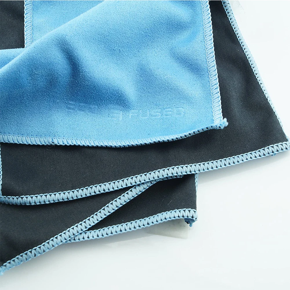 High quality custom print logo microfiber lens glasses cleaning cloth