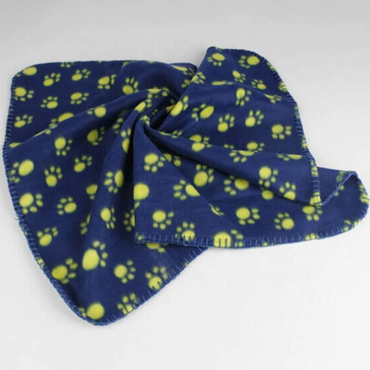 Cozy Paw Printed Cheshire Cat Dog pet Rats Sleep Mat Pad Bed Cover Blanket for Small Animals