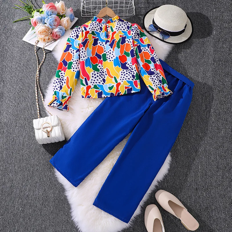 Wholesale Children Clothing Boutique Summer Girl Teenage Kids Girls Clothing Set 11 To 12