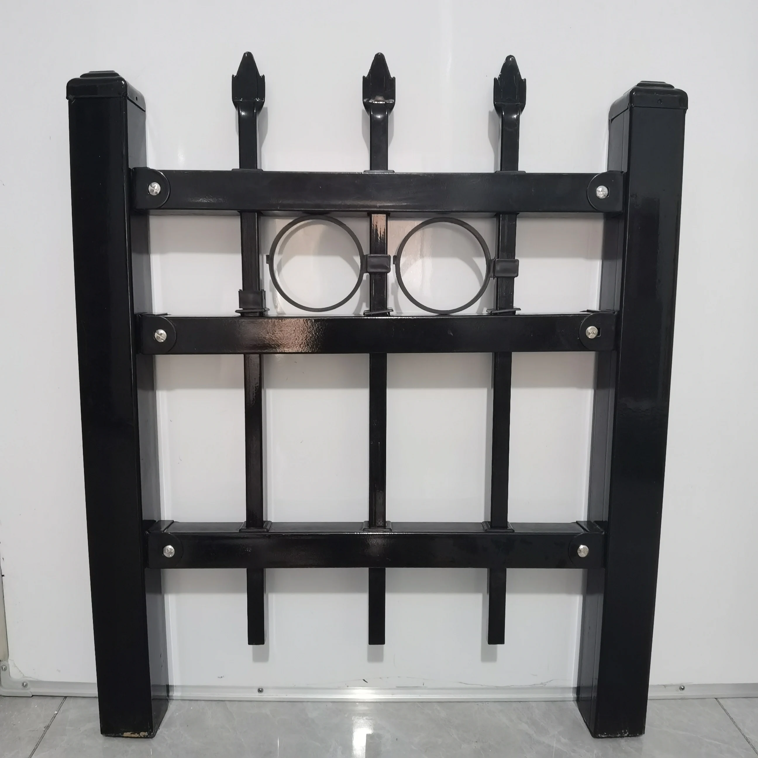 Hot Sell Steel Security Fence Spear Top Steel Tubular Fence for garden