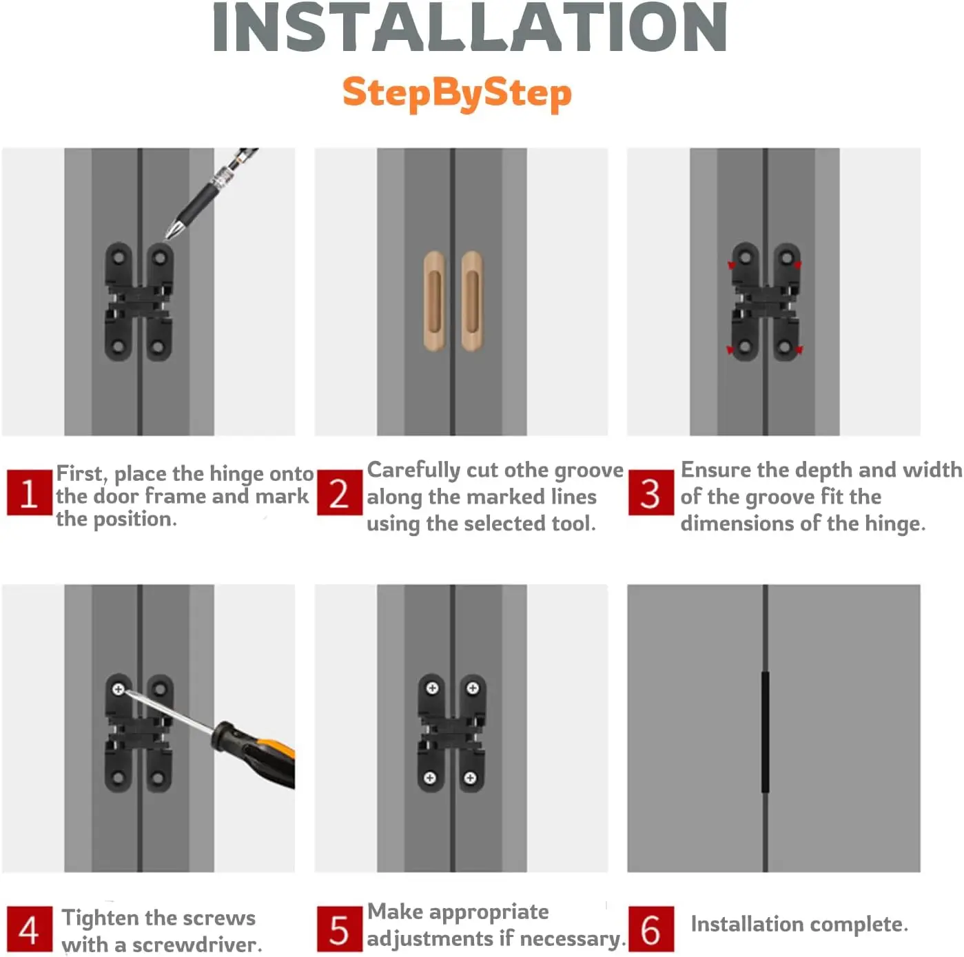 Hardware Stainless Steel Weld Hidden Aluminum Door Metal Heavy Duty Gate Door Window Hinge